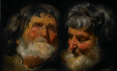 Two Studies of the Head of an Old Man